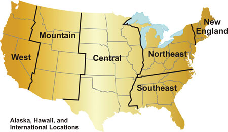 Regional Location Map