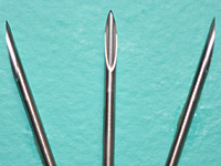 Three needles