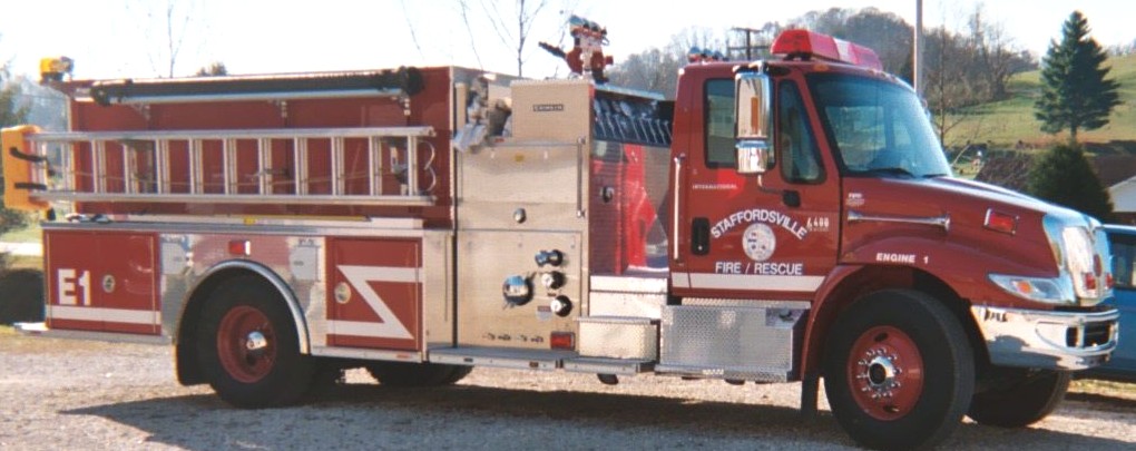 New fire truck for Johnson County