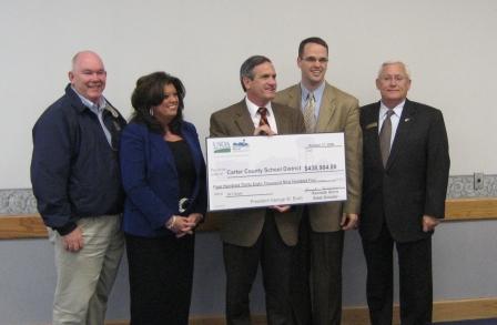 Carter County School District receives Rural Development grant