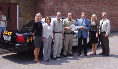 City of Loyall receives new police cruiser funded by Rural Development
