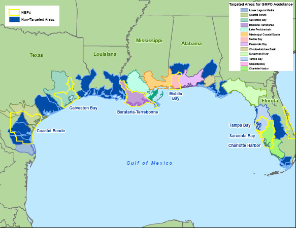 Targeted Areas for GMP Assistance Graphic