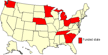 us map of get smart on the farm sites