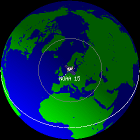 NOAA 15 Position