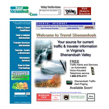 Travel Shenandoah website.