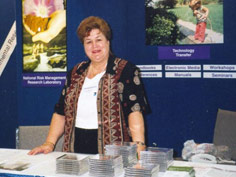 A friendly EPA welcome from Georgia Dunaway at a recent scientific conference