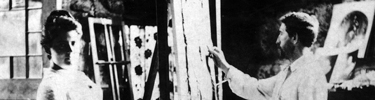 Frances Folsom Cleveland (wife of President Grover Cleveland) posing for Augustus Saint-Gaudens