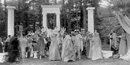Dress rehearsal for the 1905 pageant,