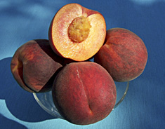 Photo: Gulfcrimson peaches.