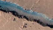 Screenshot from the movie 'Video Exploration of Details in Athabasca Valles on Mars'