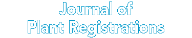 Journal of Plant Registrations