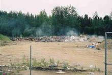 "Open dump in Galena, AK"