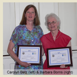 Photo: Carolyn Betz and Barbara Borns