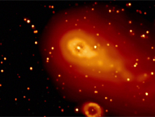 Swift UVOT image of Comet 73P/Schwassmann-Wachmann 3