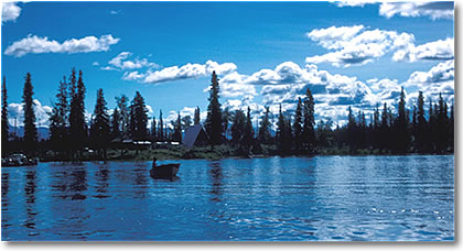 Boating on the Kenai River, credit USFWS