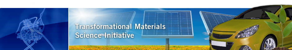 Transformational Materials Science Initiative banner