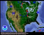 National Weather Map - Click to enlarge