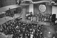 Reagan Inaugural Ball in National Air and Space Museum by Smithsonian Institution