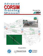 Minnesota used Volume III: Guideline for Applying Traffic Microsimulation Modeling Software to develop State-specific procedures for traffic simulation, described in the Advanced CORSIM Training Manual.