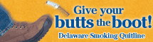 Delaware Smoking Quitline - Toll-Free: 1-866-409-1858