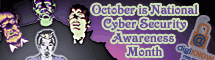 Badge: October is Cyber Security Awareness Month