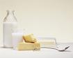image of milk, cheeses, and butter