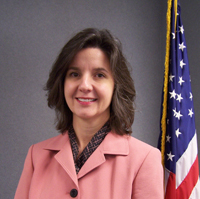 Juliana Blackwell, the new director of NOAA's National Geodetic Survey. 