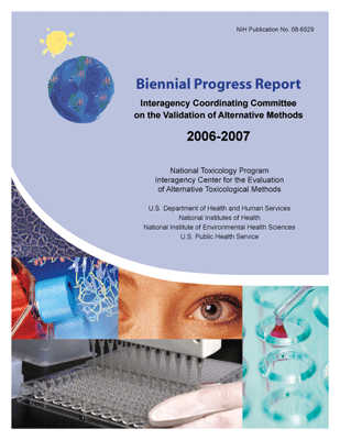 Cover of ICCVAM 2006-2007 Biennial Report