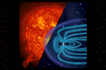 Artists rendition of the Sun-Earth Connection