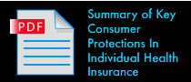 Summary of Key Consumer Protections in Individual Health Insurance