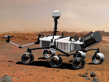 artist concept of Mars Science Laboratory