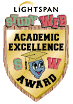 Logo for the Lightspan/Study Web Academic Excellence Award