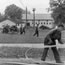 Civilian Conservation Corps worker at Fort Hunt