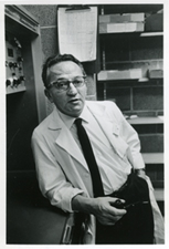 [Sol Spiegelman in lab]. [1966].