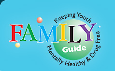 Designed for parents and other adults involved in the lives of 7- to 18-year-olds, the Family Guide Web site emphasizes the importance of family, promotes mental health, and helps prevent underage use of alcohol, tobacco, and illegal drugs.