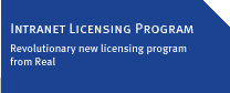 Revolutionary new licensing program from Real
