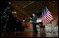 President George W. Bush delivers brief remarks after visiting with troops Tuesday, July 3, 2007, at Walter Reed Army Medical Center in Washington, D.C.  White House photo by Eric Draper