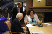 November 10, 2008 (Bangor, ME) – Deputy Secretary Troy participates in a Medicare Open Enrollment event at Dirigo Pines Retirement Community. 