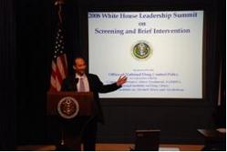 September 5, 2008 (Washington, DC) – Deputy Secretary Troy speaks at White House Leadership Summit on Screening and Brief Intervention (SBI) for Substance Abuse.