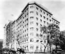 This is a photograph of the 1917 building for the Department of Justice and the Bureau of Investigation