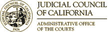 Logo of the Judicial Council of California, Administrative Office of the Courts
