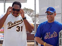 two men in baseball uniforms (State Department)