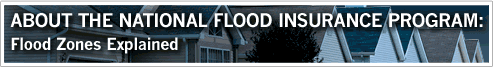 About the National Flood Insurance Program - Flood Zones Explained