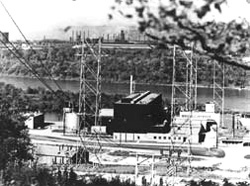 Photo of First full-scale atomic electric power plant