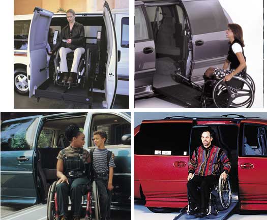 People Using Adapted Vehicles