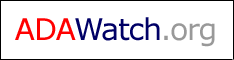 ADA Watch dot org