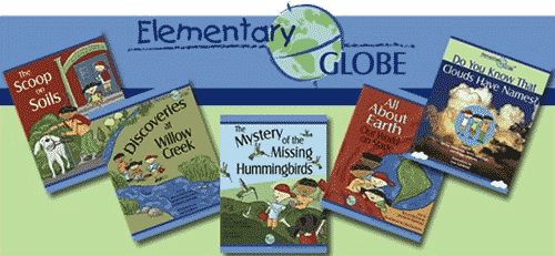 Collage of Elementary GLOBE books