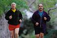 Older men running