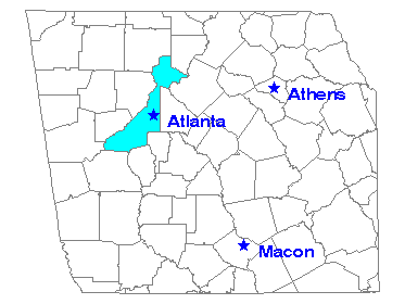 Southeast Region Map