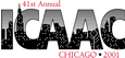 The 41st ICAAC annual logo
